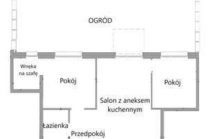 Mieszkanie na sprzedaż 53m2 Kraków Dębniki Os. Ruczaj Karola Bunscha - zdjęcie 3