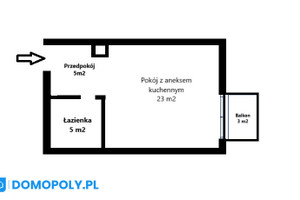 Mieszkanie na sprzedaż 34m2 Kraków Dębniki Mochnaniec - zdjęcie 3