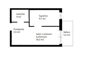 Mieszkanie na sprzedaż 33m2 Kraków Podgórze Orawska - zdjęcie 2