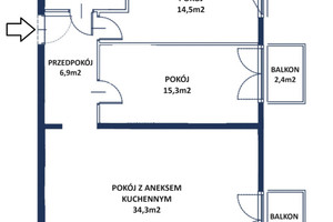 Mieszkanie na sprzedaż 75m2 Kraków Dębniki Os. Ruczaj Lubostroń - zdjęcie 2