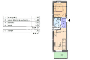 Mieszkanie na sprzedaż 31m2 wrocławski Siechnice Iwiny Brochowska - zdjęcie 1