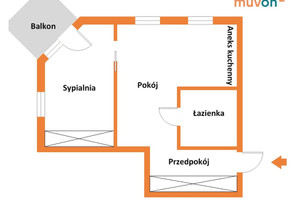 Mieszkanie na sprzedaż 46m2 Łódź Widzew Ruska - zdjęcie 3