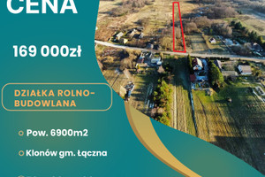 Działka na sprzedaż 6900m2 skarżyski Łączna Klonów - zdjęcie 1