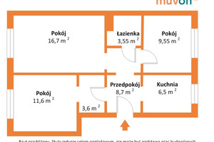 Mieszkanie na sprzedaż 61m2 Łódź Widzew Piotra Czajkowskiego - zdjęcie 3