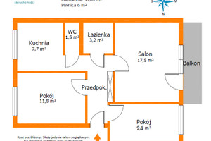 Mieszkanie na sprzedaż 59m2 Zielona Góra Bułgarska - zdjęcie 1