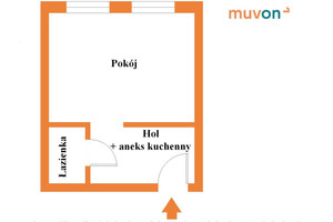 Mieszkanie na sprzedaż 14m2 pabianicki Pabianice 20 Stycznia - zdjęcie 1