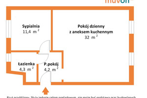 Mieszkanie na sprzedaż 50m2 nowosolski Kożuchów Daszyńskiego - zdjęcie 4