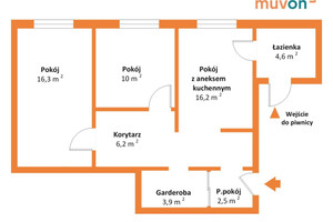 Mieszkanie na sprzedaż 59m2 Łódź Polesie Radwańska - zdjęcie 3