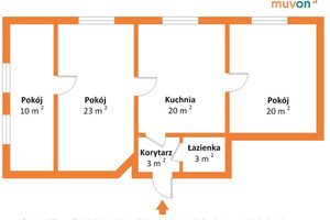 Mieszkanie na sprzedaż 76m2 wałbrzyski Jedlina-Zdrój Moniuszki - zdjęcie 2