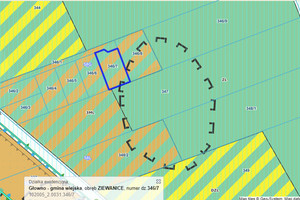 Działka na sprzedaż 1000m2 zgierski Głowno Ziewanice - zdjęcie 3