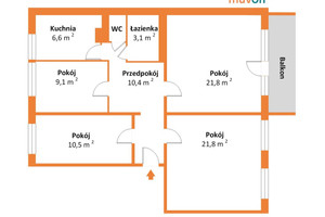 Mieszkanie na sprzedaż 85m2 Poznań Jana Keplera - zdjęcie 3