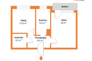 Mieszkanie na sprzedaż 49m2 Łódź Widzew Wodna - zdjęcie 3