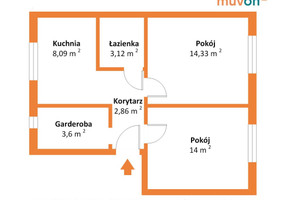 Mieszkanie na sprzedaż 46m2 nowotomyski Lwówek Konin - zdjęcie 2