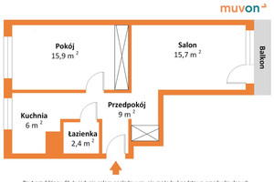 Mieszkanie na sprzedaż 47m2 Łódź Bałuty Jana - zdjęcie 3