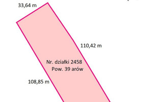 Działka na sprzedaż 3900m2 łańcucki Łańcut Wysoka - zdjęcie 2