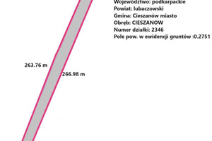 Działka na sprzedaż 2750m2 lubaczowski Cieszanów Jana III Sobieskiego - zdjęcie 3