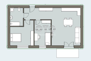 Mieszkanie na sprzedaż 59m2 Wrocław Krzyki Ołtaszyn - zdjęcie 2