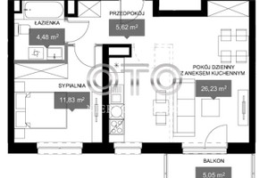 Mieszkanie na sprzedaż 49m2 Wrocław Psie Pole Kleczków - zdjęcie 2