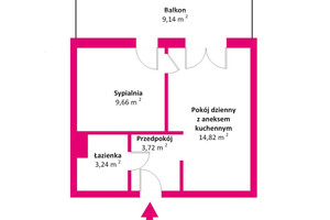 Mieszkanie na sprzedaż 31m2 Lublin Królowej Jadwigi - zdjęcie 3