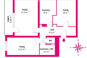 Mieszkanie na sprzedaż 60m2 Warszawa Targówek Targówek Mieszkaniowy Olgierda - zdjęcie 3