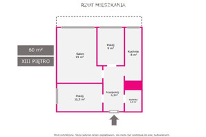 Mieszkanie do wynajęcia 60m2 Katowice Bolesława Chrobrego - zdjęcie 2