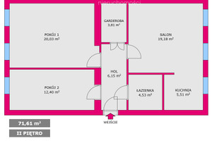 Mieszkanie na sprzedaż 72m2 Katowice Śródmieście Tadeusza Kościuszki - zdjęcie 2