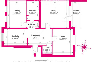 Mieszkanie na sprzedaż 71m2 wołomiński Zielonka Prymasa Stefana Wyszyńskiego - zdjęcie 1