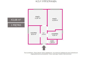 Mieszkanie na sprzedaż 44m2 Dąbrowa Górnicza Królowej Jadwigi - zdjęcie 2