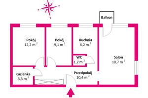 Mieszkanie na sprzedaż 61m2 świdnicki Świdnik Racławicka - zdjęcie 1