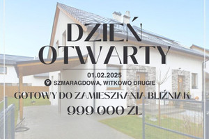 Dom na sprzedaż 106m2 stargardzki Stargard Witkowo Drugie Szmaragdowa - zdjęcie 1