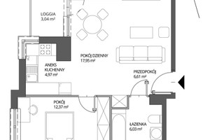 Mieszkanie na sprzedaż 48m2 Warszawa Włochy Aleja Krakowska - zdjęcie 4