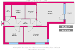 Mieszkanie na sprzedaż 56m2 Katowice Brynów-Osiedle Zgrzebnioka Brynów Władysława Orkana - zdjęcie 1