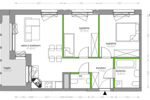 Mieszkanie na sprzedaż 60m2 Warszawa Mokotów al. gen. Władysława Sikorskiego - zdjęcie 2