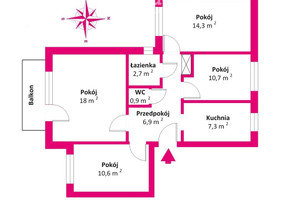 Mieszkanie na sprzedaż 71m2 Biała Podlaska Piaskowa  - zdjęcie 2