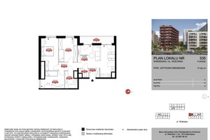 Mieszkanie na sprzedaż 78m2 Warszawa Mokotów - zdjęcie 4