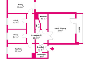 Mieszkanie na sprzedaż 90m2 bełchatowski Bełchatów Witolda Budryka - zdjęcie 1