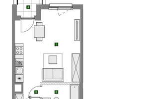 Mieszkanie na sprzedaż 35m2 Warszawa Włochy Raków - zdjęcie 2