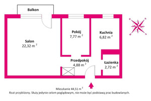 Mieszkanie na sprzedaż 45m2 ciechanowski Ciechanów 11 Pułku Ułanów Legionowych - zdjęcie 3