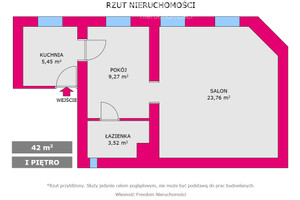 Mieszkanie na sprzedaż 42m2 Ruda Śląska Ruda Szczęść Boże - zdjęcie 1