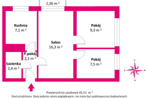 Mieszkanie na sprzedaż 46m2 piaseczyński Konstancin-Jeziorna Jana Sobieskiego - zdjęcie 1