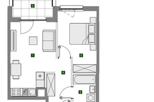 Mieszkanie na sprzedaż 42m2 Warszawa Włochy Raków - zdjęcie 2