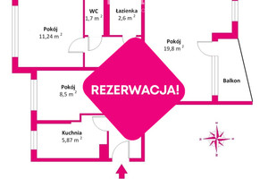 Mieszkanie na sprzedaż 62m2 Warszawa Eugeniusza Szwankowskiego - zdjęcie 2