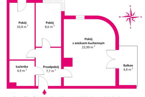 Mieszkanie na sprzedaż 56m2 Siedlce - zdjęcie 3