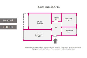 Mieszkanie na sprzedaż 51m2 będziński Będzin Pokoju - zdjęcie 2