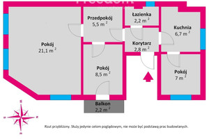 Mieszkanie na sprzedaż 54m2 Sopot Bohaterów Monte Cassino - zdjęcie 1