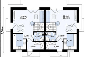 Dom na sprzedaż 90m2 łaski Łask Wola Łaska - zdjęcie 3