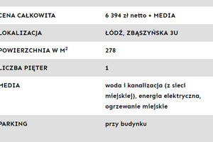 Komercyjne do wynajęcia 278m2 Łódź Bałuty Zbąszyńska - zdjęcie 1