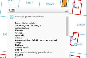 Działka na sprzedaż 5600m2 zgierski Aleksandrów Łódzki Rąbień Fasolowa - zdjęcie 3