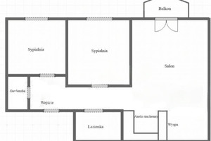 Mieszkanie na sprzedaż 52m2 Kraków Swoszowice Kliny Zacisze Borkowska - zdjęcie 1