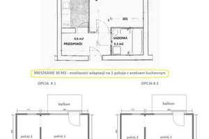 Mieszkanie na sprzedaż 30m2 Kraków Józefa Wybickiego - zdjęcie 4